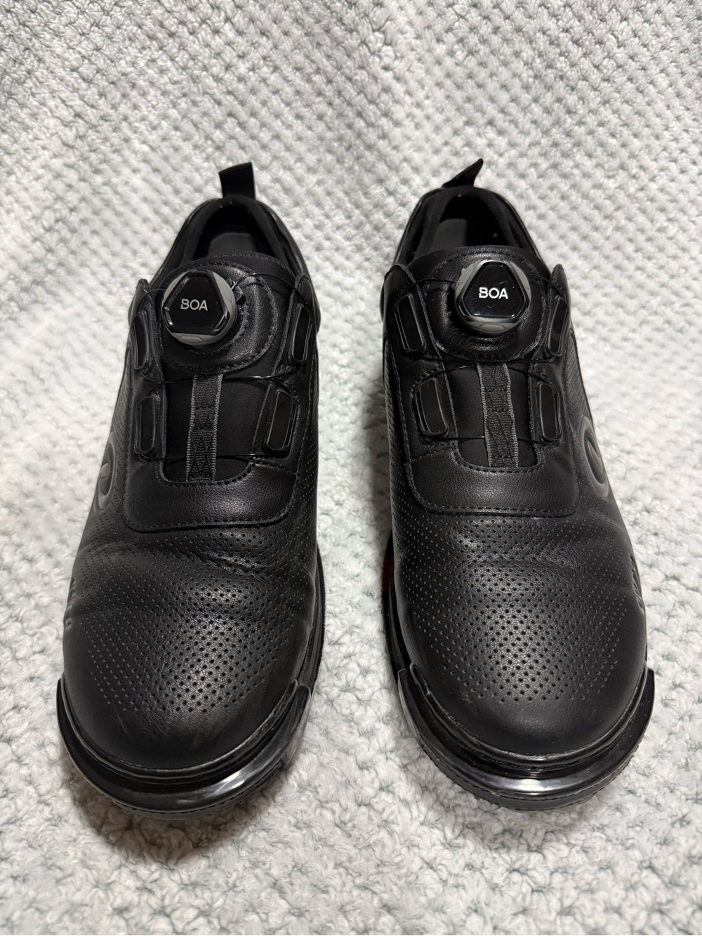 Men's Black BOA Closure bowing Shoes